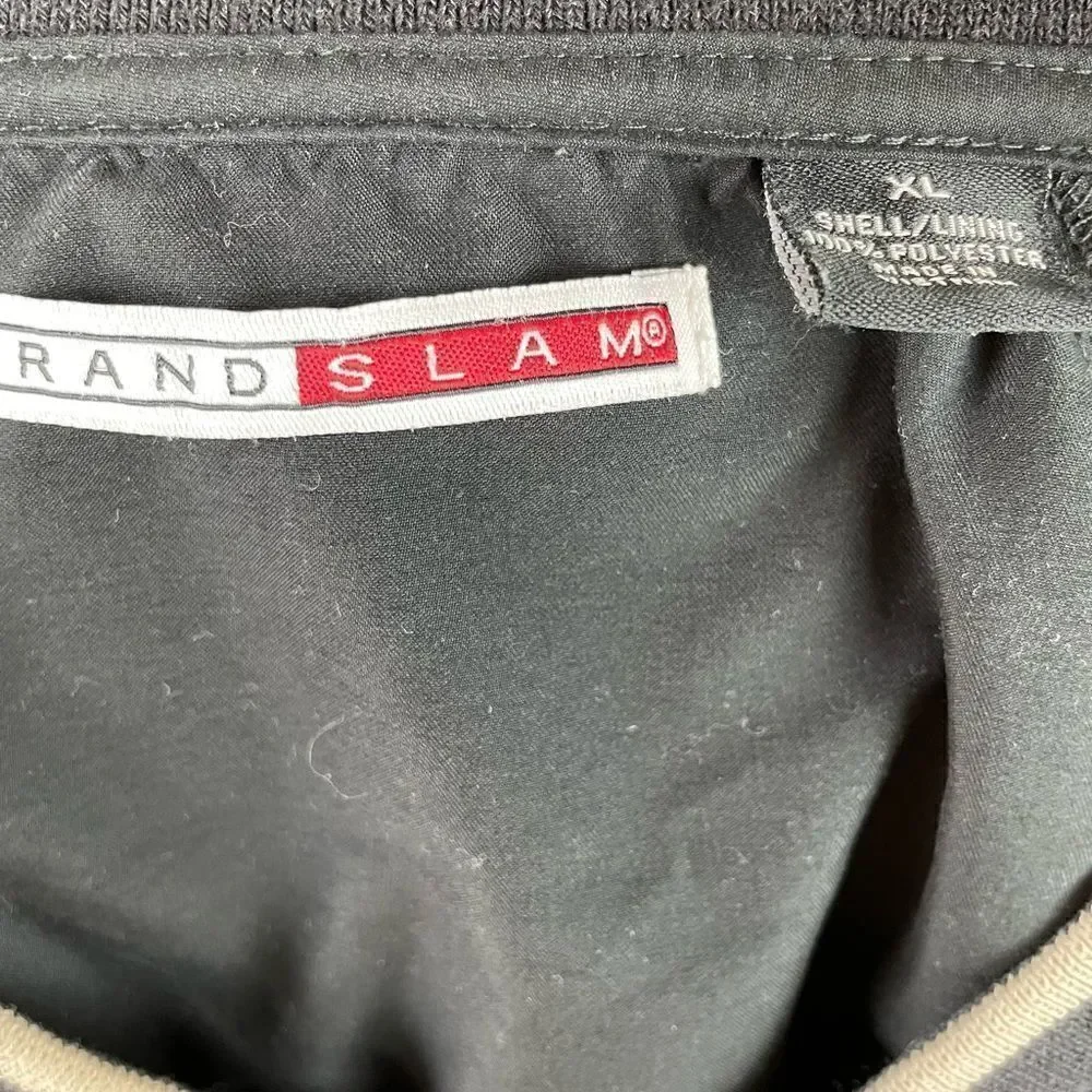 Grand Slam Golf Men's V-Neck Pullover Windbreaker XL EUC